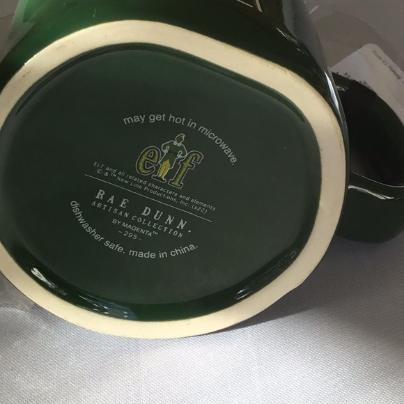🎄HOLIDAY SALE🎄 Rae Dunn Buddy the Elf Mug W/Topper HARD TO FIND NWT - Picture 4 of 4